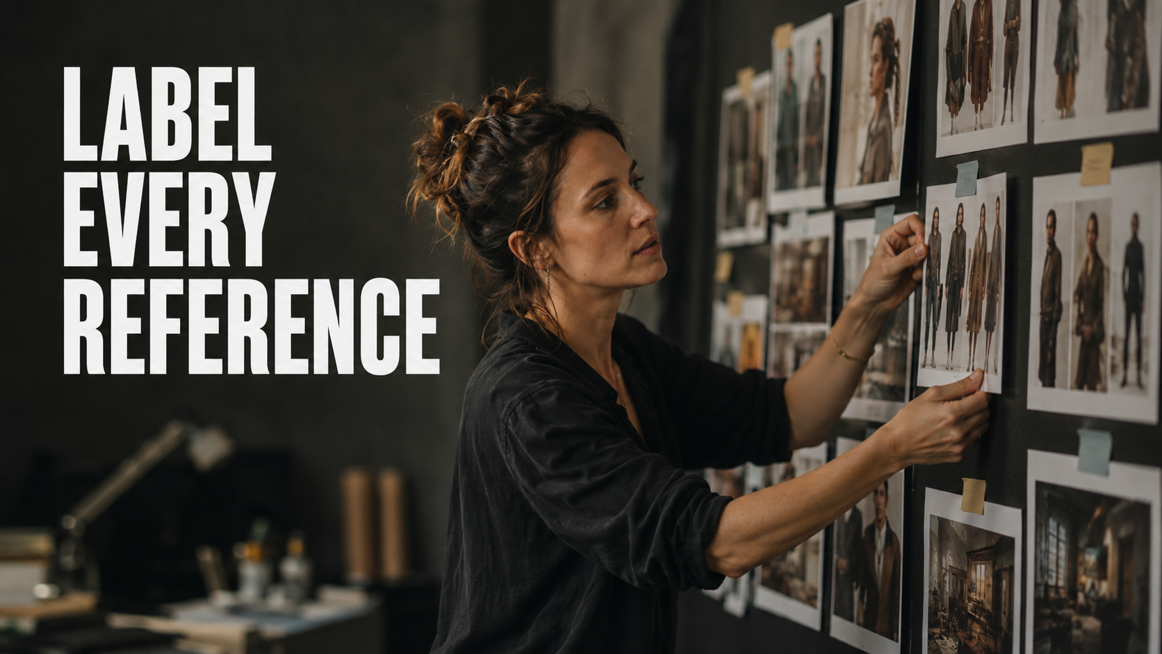 Label every reference